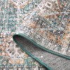 Vintage Washable Rugs Traditional Rugs Machine Washable Area Rugs with Non-Slip Backing Stain Resistant Indoor Carpet Low Pile Floor - 3 of 4