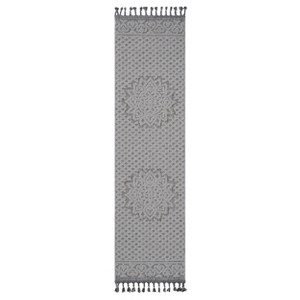 Grungis Washable Runner Rug,Low-Pile Guros Medallion Carpet with Stain Resistant Design,Kid&Pet Friendly Rugs for Living Room - 1 of 4