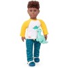 Our Generation 18" Boy Doll Dinosaur Pajama Outfit - Dino-Snores - image 2 of 4