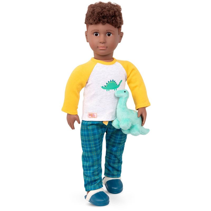 Our Generation 18&#34; Boy Doll Dinosaur Pajama Outfit - Dino-Snores, 3 of 9