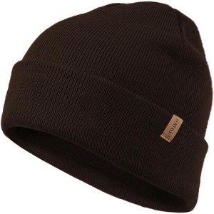ZUPPAD Adult General Sizing Beanie for Men Women Cuffed Thick Knitted Unisex Winter Hat Beanies Skull Cap Hats 1 Pack - 1 of 4
