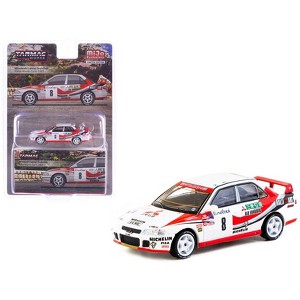 Mitsubishi Lancer Evolution #8 "Rallye Monte-Carlo" (1993) "Global64" Series 1/64 Diecast Model by Tarmac Works - 1 of 4