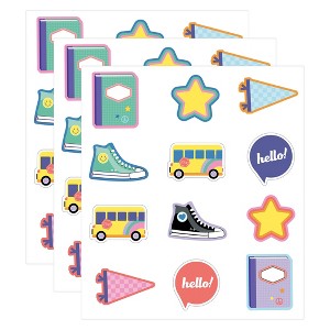 Carson Dellosa Education We Stick Together Hello School Cut-Outs, 36 Per Pack, 3 Packs - 1 of 4