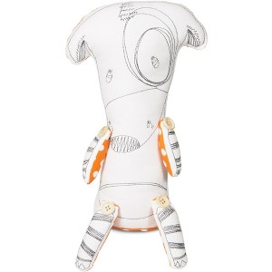 Pavilion Gift Company - Domino the Dog - 11" Dog Stuffed Animal/Door Stopper - Stuffed Animals - 1 of 4