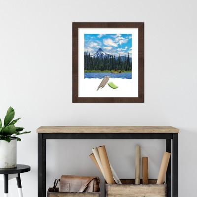 Classic Silver and Brown Polystyrene Wall Picture Frame