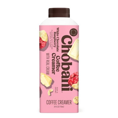 Chobani White Chocolate Raspberry Dairy Creamer - 24 fl oz