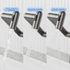 ChicFurnit Bathroom Sink Faucet Spray Function with Anti Skid Switch and 360 Degree Rotation for Modern Spaces, Gray, 16.34"*9.84"*2.36" - 4 of 4