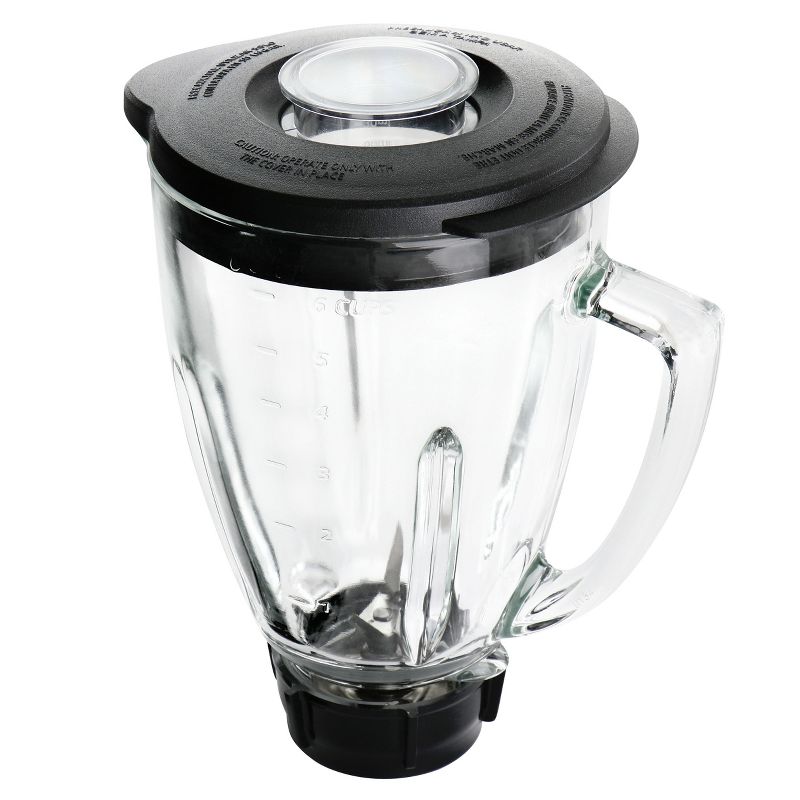 Oster 800 Watt 6 Cup One Touch Blender with Auto Program in Black, 5 of 8