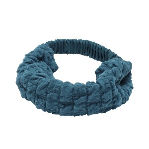 Unique Bargains Women's Wide Elastic Texture Headband 1 Pc - 1 of 4