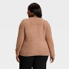 Women's Long Sleeve Fuzzy Pullover Sweater - A New Day™ - 2 of 3