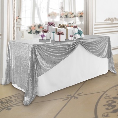 Lann's Linens Sequin Tablecloths, Overlay Covers, and Table Runners