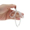 Unique Bargains Faux Pearl Heart Handbag Charms Keychains 1 Pc - 4 of 4