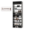 APRILSOUL  Shoe Shelf Short Tower Closet, Modular Closet System, Wall Mounted Wardrobe Organizer for Bedroom or Walk-in Closet - 3 of 4