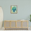 Stupell Industries Green Manatee Underwater Floating Frame Canvas Art - 3 of 4