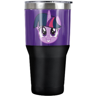 My Little Pony Twilight Sparkle Head Steel Tumbler 30oz Coffee Travel Mug