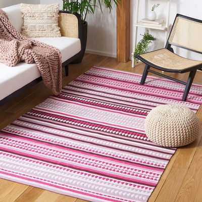 Coastal Ivory Cotton 8' x 10' Handwoven Flatweave Area Rug