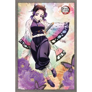 Trends International Demon Slayer: Hashira Training - Shinobu Framed Wall Poster Prints - 1 of 4