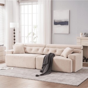 Whisen 4-Seater Compression Sofa with 2 Pillows - 1 of 4