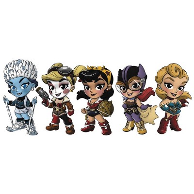 DC Universe DC Lil' Bombshells Mini Vinyl Figures Series 2 Blind Box Display