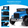 24V Ride On Truck Car-2 Seater Electric UTV Vehicles with Dump Bed,4WD,Spring Suspension, 3 Speeds,Gift &Toy for Kids - 4 of 4