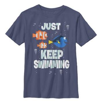 Boys' Finding Nemo 'fish Are Friends' Short Sleeve Graphic T-shirt - Dark  Gray Xl : Target