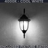 Luxrite E12 Candelabra LED Light Bulbs 4.5W=60W Equivalent, 4000K Cool White, Dimmable, 500 Lumens, HX10.5 Glass, UL Certified 6 Pack - 2 of 4