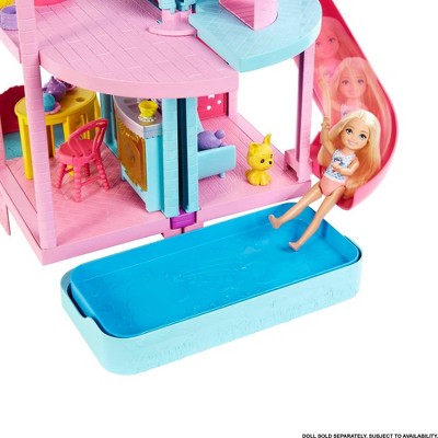Chelsea's 3-Level Playhouse with Secret Spaces and 20+ Accessories