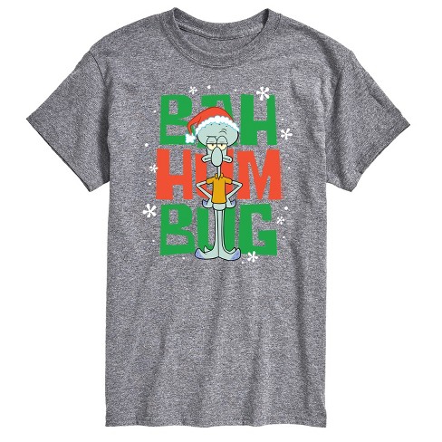 Men's - SpongeBob SquarePants - Squidward Bah Humbug Short Sleeve Graphic T-Shirt - image 1 of 4