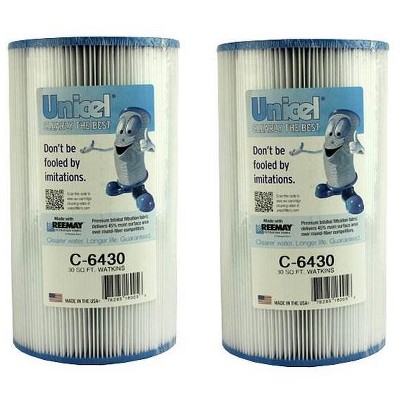 2 New Unicel C-6430 Hot Springs Watkins Spa Filter Replacement Cartridges C6430