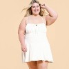 Blogilates Women's Tie Front Twirl Active Dress - 3 of 4