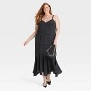 Women's Trumpet Hem Maxi Slip Dress - Ava & Viv™ - image 3 of 3