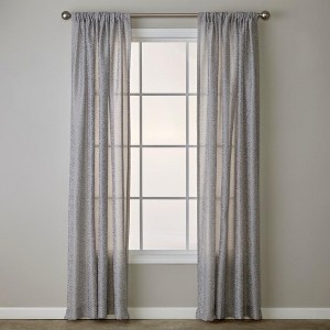 SKL Home By Saturday Knight Ltd Soft Swirl Window Curtain Panel - Gray - 1 of 4