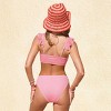 Women's Seaside Sweetheart Striped Bikini Set - Cupshe - 4 of 4