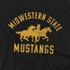 Men's Midwestern State University Official MSU Texas Mustangs Logo T-Shirt - 2 of 4