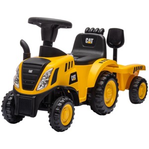TopComfy Baby Walkers 2 in 1 Ride on Tractor, Caterpillar Licensed Ride on Excavator with Shovel Detachable Trailer, Yellow, 23.8"*12.6"*11" - 1 of 4