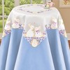 Collections Etc Kissing Bunnies Table Topper - 2 of 2