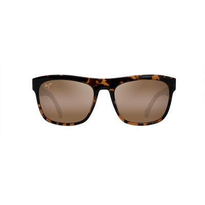 Maui Jim S-turns Rectangular Sunglasses - Bronze Lenses With