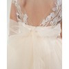 2Bunnies Girls' Sleeveless Maxi Embroidered Tulle Dress - 4 of 4