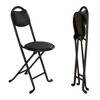 ORRD 2pcs Folding Stool with Back, Cushioned Padded Folding Stool, Portable Folding Chairs for Outdoor Indoor Kitchen Shop Cafe - 4 of 4