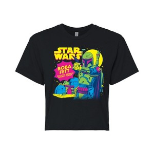 Women's - Star Wars - Bf Movie Photo Card Cropped Graphic T-Shirt - 1 of 4