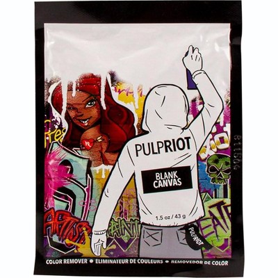 Pulp Riot Blank Canvas Color Remover Packet
