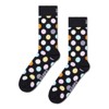 Happy Socks Adult Men and Women Crew Classic Big Dots Socks in sustainable materials - 2pk in different size and colors - 2 of 3