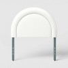 Twin Luxe Velvet Headboard Ivory - Pillowfort™ - 3 of 4