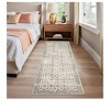 Vintage Washable Area Rug Boho Runners For Hallways Large Rugs For Bedroom, Soft Dining Room Carpet Non-Slip Throw Rug For Farmhouse Indoor - 2 of 4