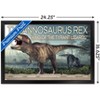 Trends International Dinosaurs - T-Rex Framed Wall Poster Prints - 3 of 4