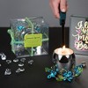 Pavilion Gift Company - Someone Special Blue Flower - 3.5oz 100% Soy Wax Candle Scent: Jasmine - Flame Candles - 2 of 4