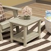 WestinTrends Outdoor Patio All-weather Modern Side Table - 2 of 3