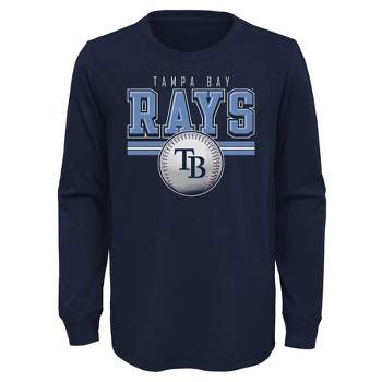 MLB Tampa Bay Rays Boys' Long Sleeve T-Shirt