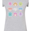 Women's - Polly Pocket - Polly Pocket Grid Fitted Graphic T-Shirt - 2 of 3