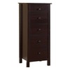 PAGED Dresser with Drawers Contemporary Glam Style Storage Drawers with Embossed Crocodile Patten for Living Room, Hallway, Office - 2 of 4
